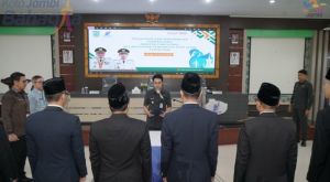 Wawako Diza Lantik 6 Orang Pranata Komputer ke Jabatan Fungsional