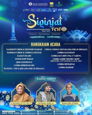 Ayo Saksikan Siginjai Fest 2026 Mulai 29 April 2026 di Jamtos