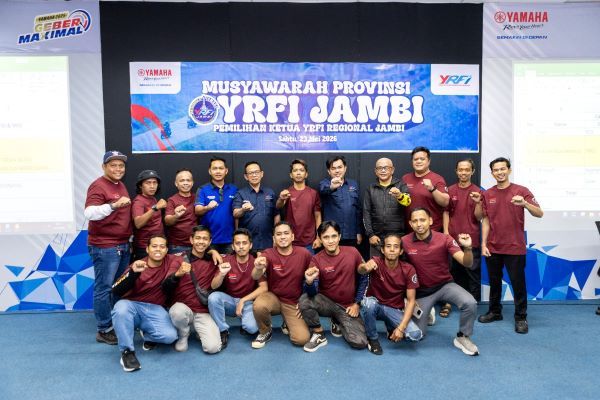 Arai Terpilih Jadi Ketua YRFI Chapter Jambi Periode 2026–2029