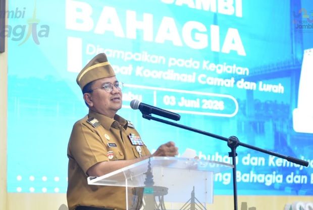 Pemkot Jambi Gelar Rakor Camat dan Lurah, Tekankan Masalah Persampahan