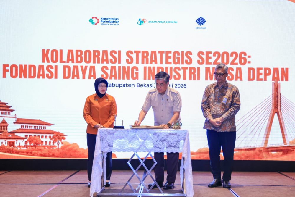 Menaker: Data Sensus Ekonomi 2026 Perkuat Penyusunan Kebijakan Ketenagakerjaan