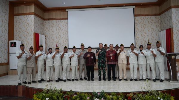 Kasrem 042/Gapu Hadiri HUT Ke-23 Persatuan Purnawirawan TNI Angkatan Darat Provinsi Jambi
