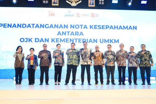 OJK Perkuat Kolaborasi Dukung Pengembangan UMKM, Pembiayaan UMKM Capai Rp1.948,72 T