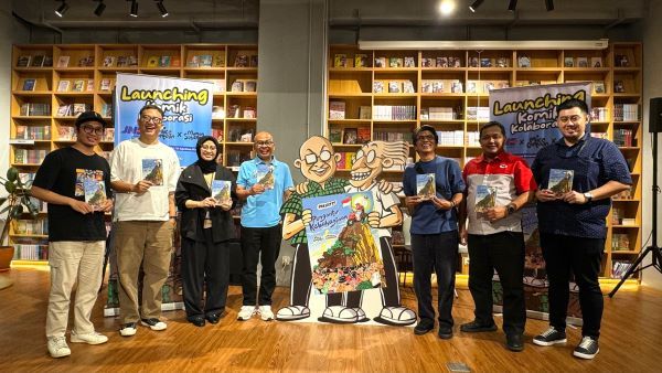 JNE - GRASINDO Luncurkan Komik Pengantar Kebahagiaan, Kisah Kurir yang Menghubungkan Kebahagiaan