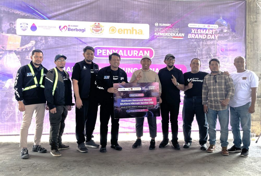 81 Miles for Indonesia, XLSMART Hubungkan Negeri lewat 5G dan Semangat Berbagi
