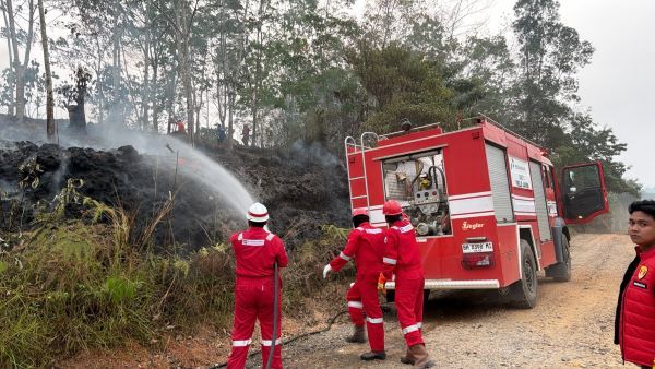 Pertamina EP Bantu Padamkan Lima Titik Kebakaran Lahan di Jambi