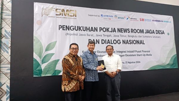 SMSI Kukuhkan Pokja Newsroom Jaga Desa