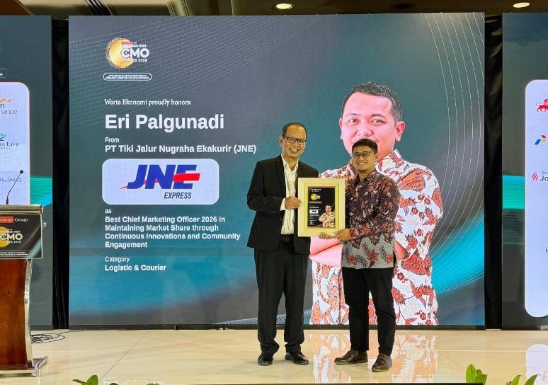 Eri Palgunadi Raih Penghargaan Best Chief Marketing Officer Award 2026
