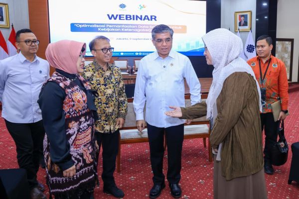 Menaker: Data Survei Angkatan Kerja Nasional Penting untuk Kebijakan Ketenagakerjaan Tepat Sasaran