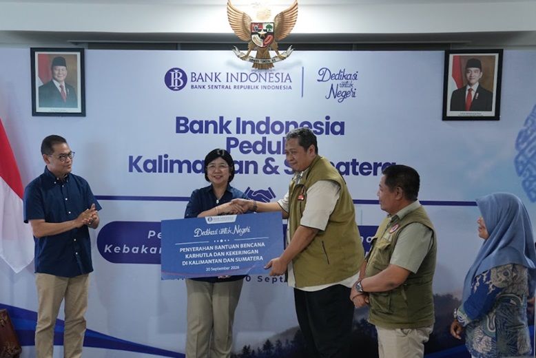 Bank Indonesia Salurkan Bantuan untuk 7 Provinsi Terdampak Karhutla Termasuk Jambi