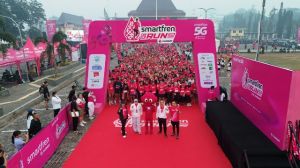 Fun Run Smartfren 5G Palembang Hadirkan Semangat Lari Bersama Ribuan Peserta