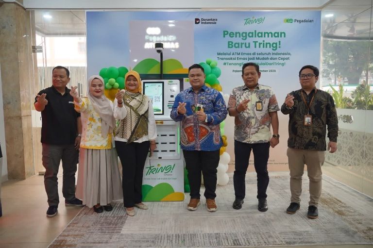 Satu Tahun Tring! Pegadaian Hadirkan ATM Emas
