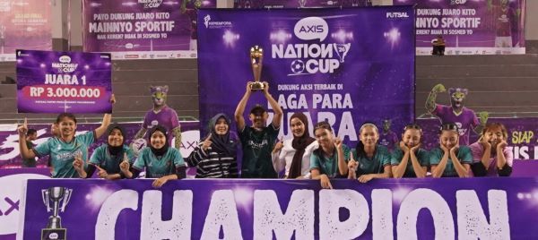 Tim Futsal Putri SMAN 1 Kepahiang Buktikan Semangat Juang di AXIS Nation Cup 2026