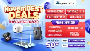 DatascripMall Sajikan Beragam Promo dan Flash Sale Sepanjang November Lewat Novembest Deals